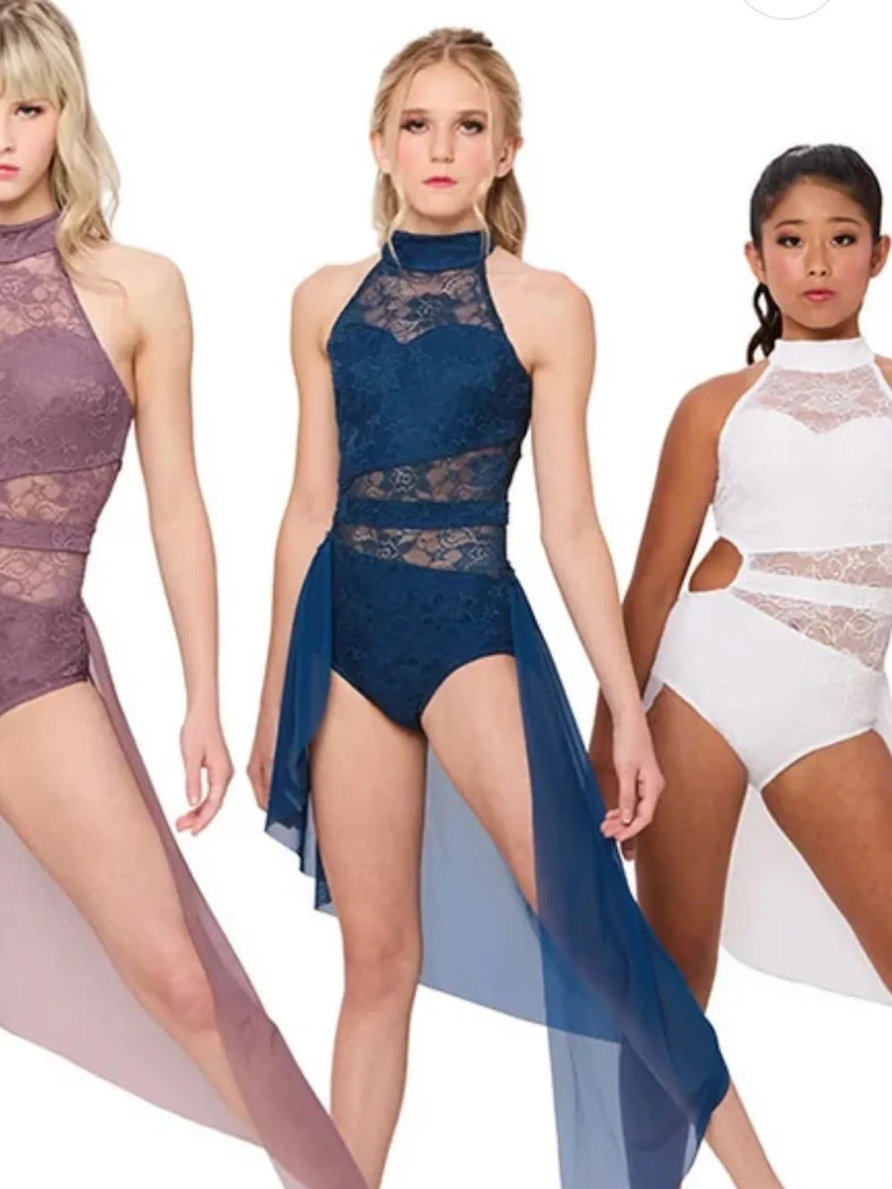Reverence 1436 Dance Costume - Steel Blue MA